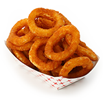 Onion Rings With Chips 