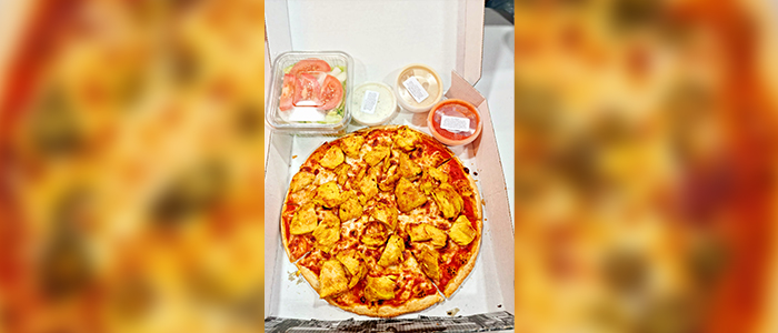 Chicken Kebab Pizza  10" 