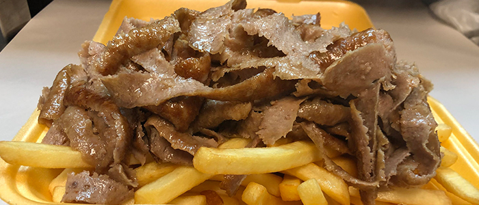 Tray Of Doner Meat  Large 